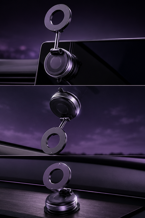 Magnetic Phone Holder- 360° Adjustable Rotation