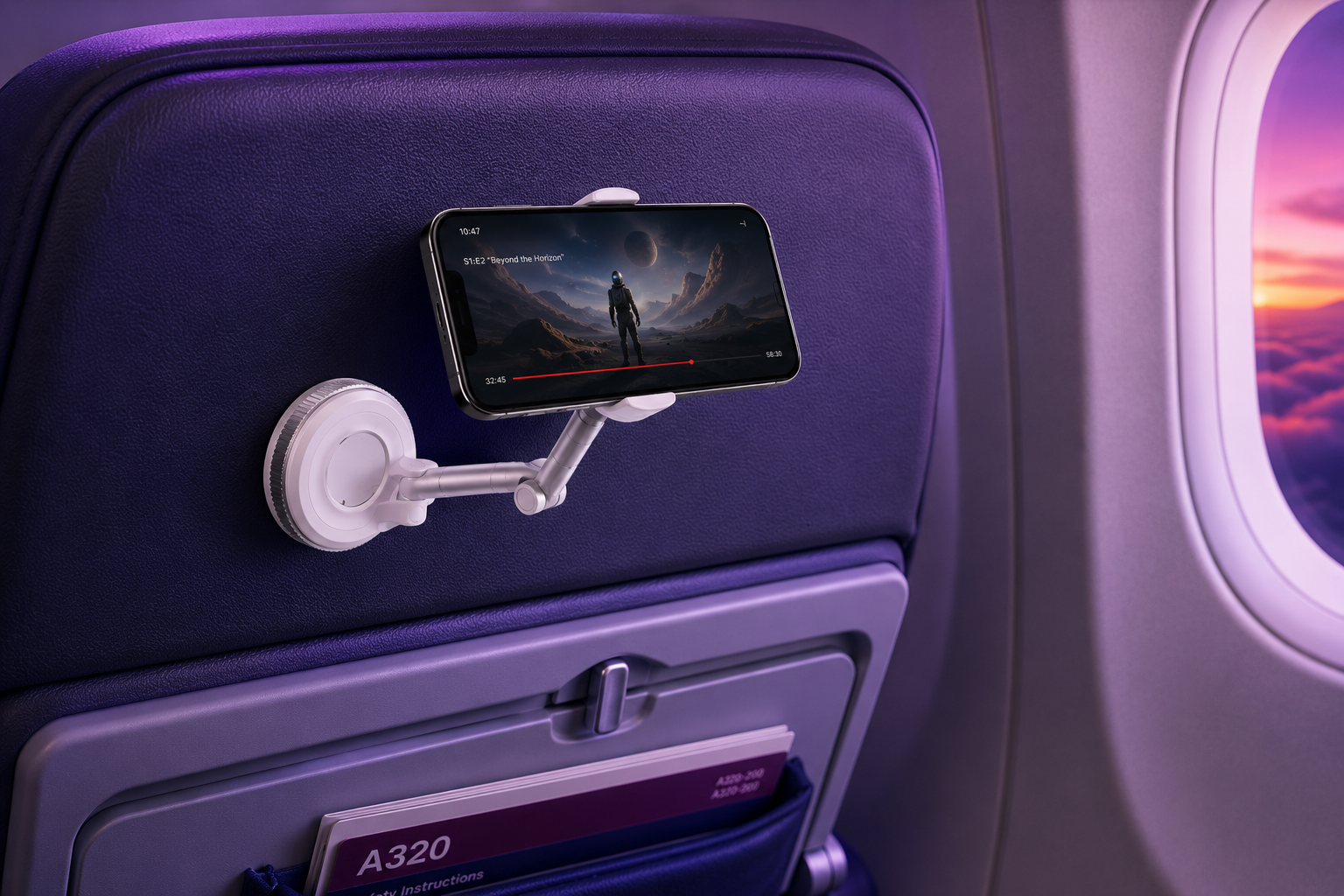 Magnetic Phone Holder- 360° Adjustable Rotation
